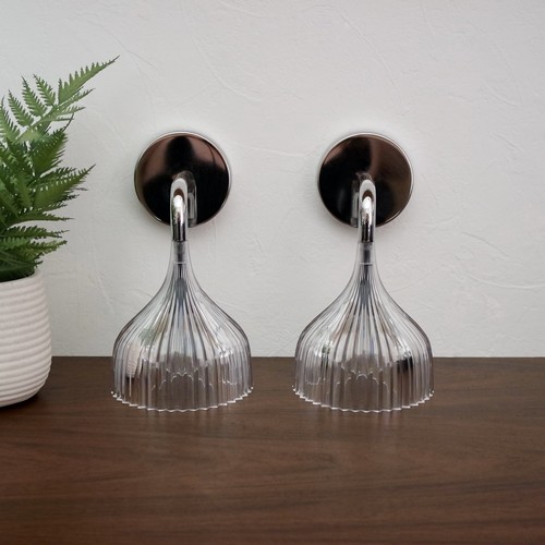Kartell chrom klar - 2, plissee