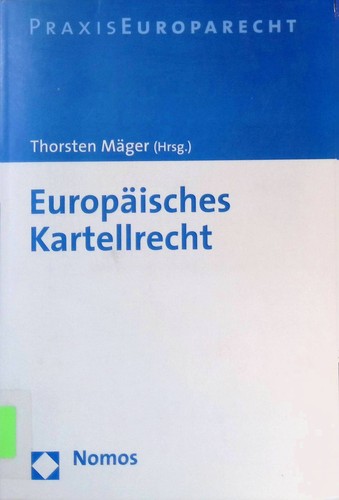 Europäisches kartellrecht - europäisches,